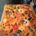 Door Mat Indoor Entrance 2x3 Rug Machine Washable Boho Floral Small Area Rug Non-Slip Low Pile Throw Rugs for Entryway, Kitchen, Front Door Indoor Entrance, Entry, Kids Room (Yellow)