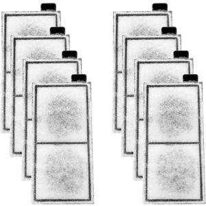 8 x AQQA 8 Pack Aquarium Replacement Filter Cartridge Fish Tank Filter Cartridge for Aquarium Internal Filter (Large)