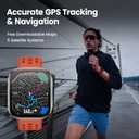 Amazfit Bip 6 Smart Watch 46mm, 14 Day Battery, 1.97" AMOLED Display, GPS & Free Maps, AI, Bluetooth Call & Text, Health, Fitness & Sleep Tracker, 140+ Workout Modes, 5 ATM Water-Resistance, Black