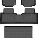 Automotive Floor Mats & Cargo Liner for Chevrolet Equinox 2025 2026 (Not EV) & GMC Terrain 2025 2026 All Weather Protection Full Set- Black