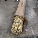 Backyard X-Scapes Natural Bamboo Fencing Decorative Rolled Fence Panel 0.75 in D x 6 ft H x 8 ft L