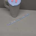 40oz Frosted Plastic Tumbler with Handle and Straw Lid, Reusable Large Iced Coffee Cup Travel Mug for Cold Drinks, Clear Acrylic Tumbler Cup for Smoothies, Tea, Juice, Office & Outdoor Use - Blue