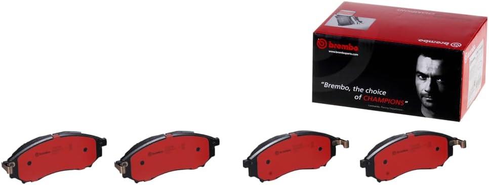 Brembo P56058N Premium Ceramic Front Disc Brake Pad Set INFINITI/MITSUBISHI/NISSAN/RENAULT/SAMSUNG OE# D1060EJ2CA