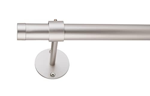 Fairmount 1" Cap Rod Set 72-144" Silver Fairmount 1" Cap Rod Set 72-144" Silver