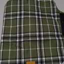 Kuoser Waterproof Dog Coat, Reversible Dog Jacket for Large Dogs, Adjustable Durable Doggie Winter Coat for Groowing Puppies Warm Puppy Cold Weather Apparel, Green Large