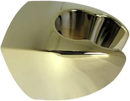 LASCO 08-5465 Hand Held Shower Wall Bracket, Polished Brass