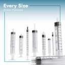 BH Supplies 20ml Luer Slip Tip Syringes (No Needle) - Sterile, Individually Wrapped - 50 Syringes