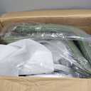 Finnhomy Bar Stools Set of 2, Modern 360 Swivel Faux Leather Bar Stools, 24"-32.5" Seat Height with Back, 330 lbs Capacity, SGS Gas Lift, Upholstered Kitchen Chairs for Kitchen Island, Green