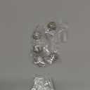 6 Sets Crystal Flower Button Covers Decorative Rhinestone Covers with 20 Pcs 11mm Sewing Buttons Detachable Shirt Clip on Jewelry Reusable for Crafts DIY Women Men Shirts Blouses Dresses, Silver