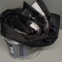 Blackout Curtains 127 x 244 cm Black