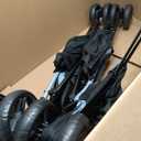 Ingenuity 3D Mini Convenience Stroller Lightweight Stroller with Compact Fold, Multi-Position Recline, Canopy with Pop Out Sun Visor Umbrella Stroller for Travel and More, Slate Grey