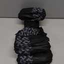 X-Large 50 Pack Shoe Covers Disposable Non-Slip, Black Non-Woven Fabric Boot Covers for Indoors Breathable Slip Resistant Durable Boot, Stretchable Fits Up to Size 13 US Men (Black, 50 Pack)