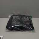 Wandering Nature Puffer Tote Bag with Cup Holder & Laptop Compartment & Trolley Sleeve for Travel, Work, Nurse, Women (Medium, 01-black)