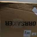 Tall Drafting Chair with Lumbar Support and Footrest Ring, Supportive Tall Extended Height Ergonomic Desk Chair for Home Work, Breathable Mesh Office Chair with Flip up Arms(White)