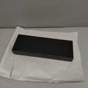 MicroPack Foldable Bluetooth Keyboard with Touchpad & Stand for iPad/iPhone/MacBook, Designed Only for macOS & iOS, Portable Rechargeable Keyboard with PU Leather Cover - Red