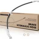 A-Premium Front Passenger Brake Hydraulic Hose Compatible with Kia Models - Rio 2006-2011, Rio5 2006-2011 - Replace# 587321G000
