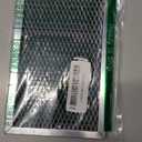 Microwave Filter Replacement 7.68" x 4.85" JX81C WB02X10776 GE Microwave Charcoal Filter - Also Fits LG Kenmore Carbon Filter - Freshens and Filters Kitchen Air in Over the Range Oven Vent Fan 2-Pack