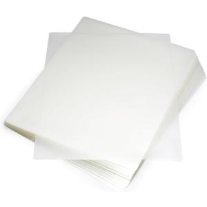 Amazon Basics Clear Thermal Laminating Plastic Paper Laminator Sheets - 11.5 x 9.0-Inch, 100-Pack, 3 mil