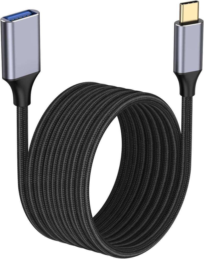 Pastall USB Female to USBC Male Cable Adapter(2M/6.6 Ft),USB Female to USB-c Cable,Typec to USB3.0 Adapter,usba to usbc Male for Phone/Laptop/Tablet/Switch USBC Device