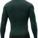 Men's Compression Shirt Long Sleeve Athletic Workout T-Shirts Top Active Sport Base Layer Undershirt Dry Fit (XL)