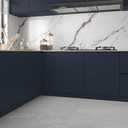 CHIHUT Navy Blue Wallpaper Peel and Stick Dark Blue Wallpaper for Bedroom Classroom 12"x472" Self Adhesive Renter Friendly Wall Paper Skin Contact Paper Roll Kitchen Vinyl Wrap for Cabinets Desks