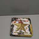 Christmas Tree Star Topper, 8" Gold Xmas Star Tree Decorations, 3D Shatterproof Bethlehem Star Tree Topper Decorations, Waterproof Christmas Tree Topper Decor for Holiday Home Outdoor Ornament