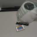 Solar Outdoor Floor Lamp - lP65 Waterproof, USB Rechargeable, 16 Colors & 4 Modes,Cordless Floor Lamp, Light Sensor & Remote Control, Adjustable Height for Garden, Yard, Balcony, Pool