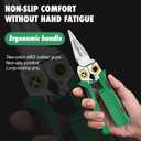 8-in-1 Wire Cutter/Wire Stripper with Voltage Tester and 12-250V AC/DC Dual Alarm For cutting/crimping/stripping/twisting/pulling wires on hot/neutral lines Electrician, HVAC, Automotive Repair Tool