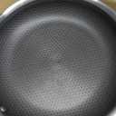 DELUXE Hybrid Nonstick Fry Pan Set 5-Piece, 8, 10 and 12-Inch Frying Pan Cookware Set with Glass Lids, Skillet with Stay-Cool Handles, Dishwasher&Oven Safe, PFOA Free Compatible with All Cooktops