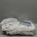 100% Blackout Pinch Pleated Linen Curtains 96 Inches Long Double Layer Black Out Drapes for Living Room Soundproof Pinch Pleat Room Darkening Window Treatments for Bedroom 70x96 Natural 1 Panel