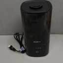 Humidifiers for Bedroom, 2.0L Cool Mist Humidifier for Home Plant and Baby Nursery, Quiet Ultrasonic Humidifier with 360 Nozzle, Auto Shut-Off, Filterless, Black