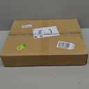 Cut-Out Design 16" Short Dog Gate for Small Dogs, Foldable Retractable Puppy Gate Indoor - Freestanding Lightweight Pet Barrier for Doorways, Stairs, Hallways (Extends to 35", White)