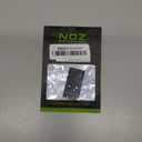 NDZ Performance Optic Cover Plate for Glock 43X & 48 – Fits MOS Slides Only, CNC Machined 6061 Aluminum, Aspis Cut, Anodized, Made in USA, Black, 1pc