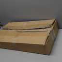 Fence Post Anchor 4''x4'', Heavy Duty Metal Fence Post Anchor Ground Spike 24''x4''x4'' for Fence, Mailbox, Bird feeder, Decking, Banner, with The Black Powder Coating Cover on The Surface (Set 4)