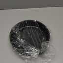 VAEHOLD Lazy Susan Stainless Steel Spice Rack Turntable for Pantry Cabinet - Decorative Trays Storage Containers Organizer for Kitchen Cabinet, Snacks, Bathroom (7 1/2 inches) (7 1/2'' Black)