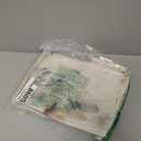 Artoid Mode Brown Poppy Floral Leaves Placemats Set of 6, 12x18 Inch Seasonal Summer Table Mats for Party Kitchen Dining Decoration