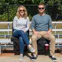 SPORT BEATS Stadium Seats with Back Support Folding Chair for Bleachers, Large