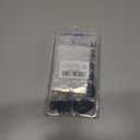 Black Press on Nails Almond with Nail Tabs,120pcs Medium Almond Press on Nails,12 Sizes Glossy Black Medium Fake Nails,Full Cover Acrylic Nails Press ons for Women