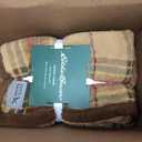 Eddie Bauer - Soft Reversible Throw Blanket for Bed & Couch, 50 x 70