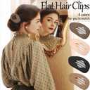 3 x Simple Elegant Duckbill Hair Clip,Duckbill Hair Clips for Women, Strong No-Slip Grip Flat Hair Clips for Thick Hair,Women & Girls (4PCS)