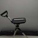 STEP2GOLD Ta-Da Chair Series 2- Portable Walking Stick, Cane with Seat, Foldable Chair, Hiking Stick, for Camping, Hiking, Lightweight Aluminum, Easy Carry, Anti-Slip (Black)