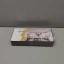 Amerdeco 10 Pack Matte Black and Gold Knurled Cabinet Pulls 10 Inch Hole Center Kitchen Cabinet Handles for Drawer Cupboard and Wardrobe ZH0038