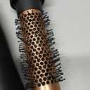 Round Hair Blow Dryer Brush - 1.2 Inch Ceramic Barrel Hair Dryer Brush for Short/Middle Hair, One Step Hair Drying, Volumizing, Straightening and Styling(1.2 Inch)