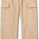 Volcom Boys' Big Boys Match Cargo Pant (Beige, M)