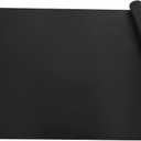 Extra Large Silicone Mat 36" x 24" Place Mats, Heat Resistant Mat for Kitchen Countertop Protector, Thick Placemats Washable Silicone Mats for Kitchen Counter Mat Dining Table Mat, Black, Sapid