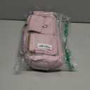 molshine Women's Shoulder Bags, Y2k Retro Hobo Clutch Purses, Multipocket Soft Punk Satchel Tote Handbags (Pink)