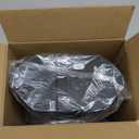 Mini Single Serve Coffee Maker for K Cup and Ground Coffee, Fast Brew One Cup Coffee Machine with Descaling Reminder and Water Window, 6 to 12 oz. Brew Sizes, Grey