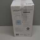 LifeStraw Home Water Pitcher, 7-Cup, White, Glass with Silicone Base, White, for Everyday Protection Against Bacteria, Parasites, Microplastics, Lead, Mercury, PFAS and a Variety of Chemicals