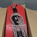 Gym1 Doorway Swing & Pull-Up Bar Gym - 2-Piece, Red - Sensory Swing with Rings & Rope Ladder for Kids - Indoor Playset & Kids Workout Equipment