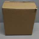 GeLive Short Round White Ceramic Vase Table Centerpiece Moon Jar Jingdezhen Handmade Pottery Vase Glossy Finish Planter Pot Waterproof for Fresh Dried Flower Home Decor Kitchen Utensil Holder